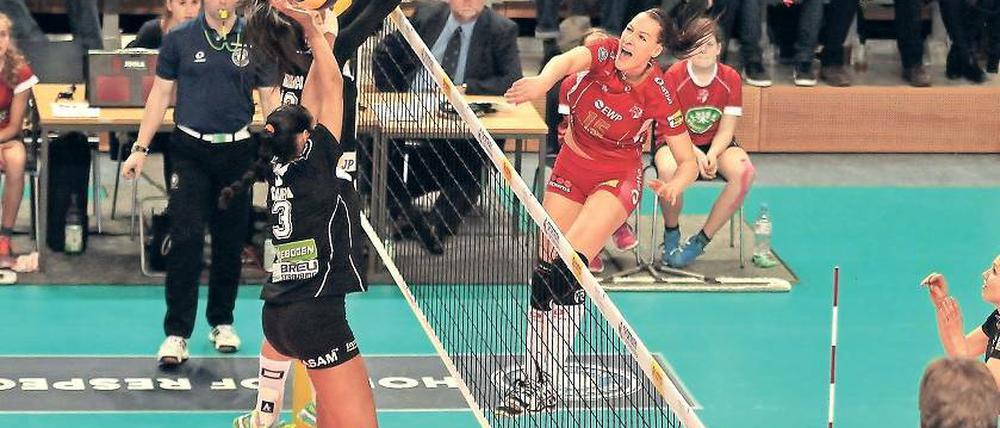 War in Aachen besonders wertvoll. SCP-Kapitänin Regina Mapeli-Burchard.