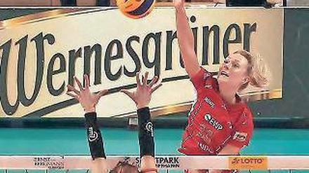 Wieder dabei. Top-Angreiferin Saskia Hippe kehrt nach Krankheit zurück.