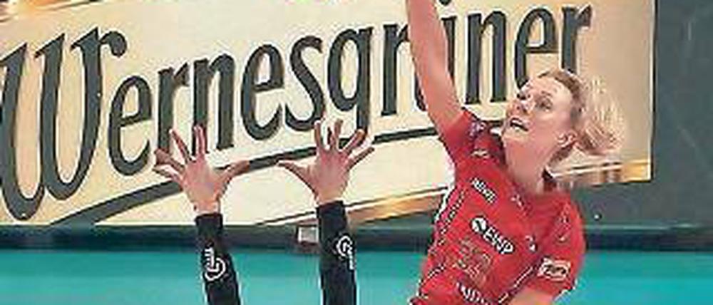 Wieder dabei. Top-Angreiferin Saskia Hippe kehrt nach Krankheit zurück.
