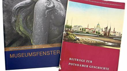 Altes und Neues. Die „Beiträge zur Potsdamer Geschichte“ von 1969 gibt es heute nur noch antiquarisch. Das „Museumsfenster setzt die Tradition fort.