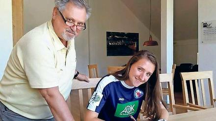 Sie hat unterschrieben. Lara Pranikar kommt zu Turbine Potsdam.
