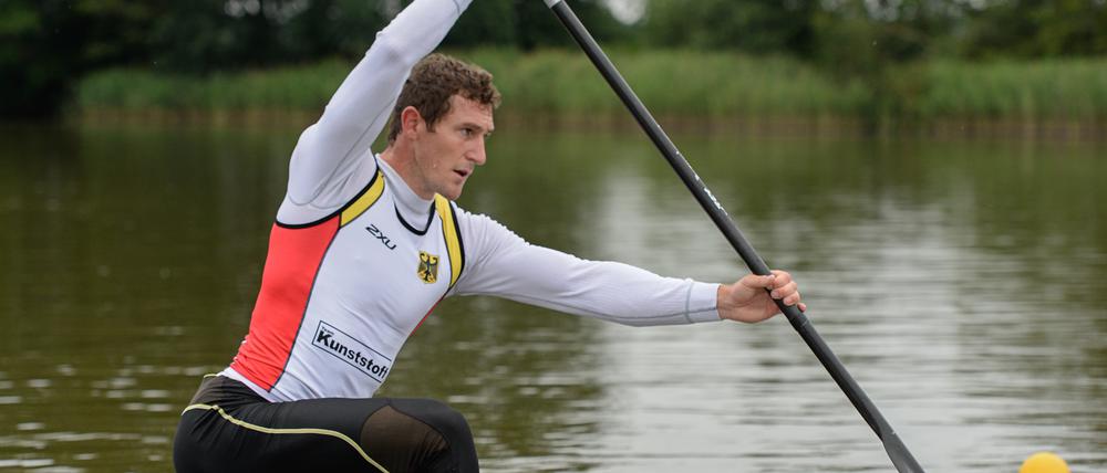 Eine der märkischen Medaillenhoffnungen. Sebastian Brendel vom Kanu Club Potsdam gewann bereits vor vier Jahren in London Olympiagold. In Rio gilt er erneut als heißer Kandidat auf einen Podestplatz.