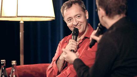 Wortkarger als gewohnt. Rainald Grebe zu Gast im Filmmuseum.