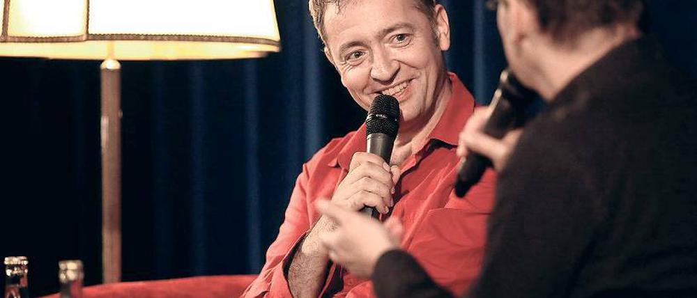 Wortkarger als gewohnt. Rainald Grebe zu Gast im Filmmuseum.