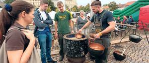 Prost. Auch die Braumanufaktur im Forsthaus Templin war vertreten.