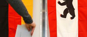 Fast 2,5 Millionen Berliner sind zur Wahl aufgerufen.