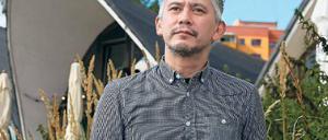 Betonblume. Kubiczek mag die Neustädter Havelbucht und die „Seerose“.