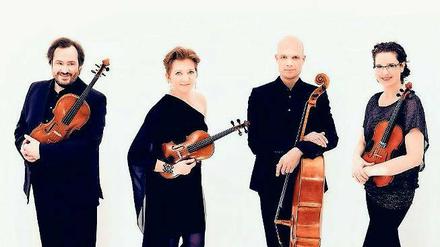 Musik für Flüchtlinge. Auch das Artemis-Quartett spielt.
