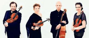 Musik für Flüchtlinge. Auch das Artemis-Quartett spielt.