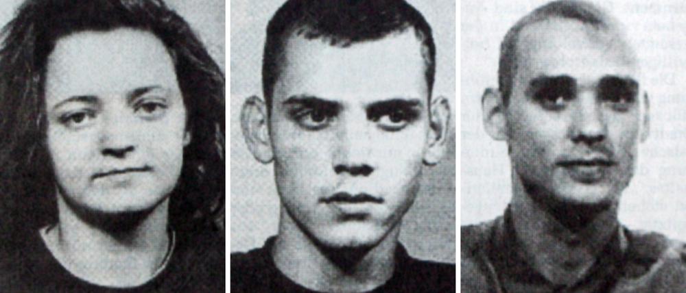 Bisherige Erkenntnisse gehen davon aus, dass der Brandenburger Verfassungsschutz die Mordserie des NSU-Trios (Beate Zschäpe, Uwe Böhnhardt und Uwe Mundlos, v.l.) hätte verhindern können.