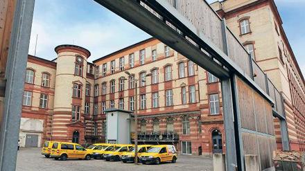 Eingebrochen. Der Innenstadt-Poststandort in der Straße Am Kanal.
