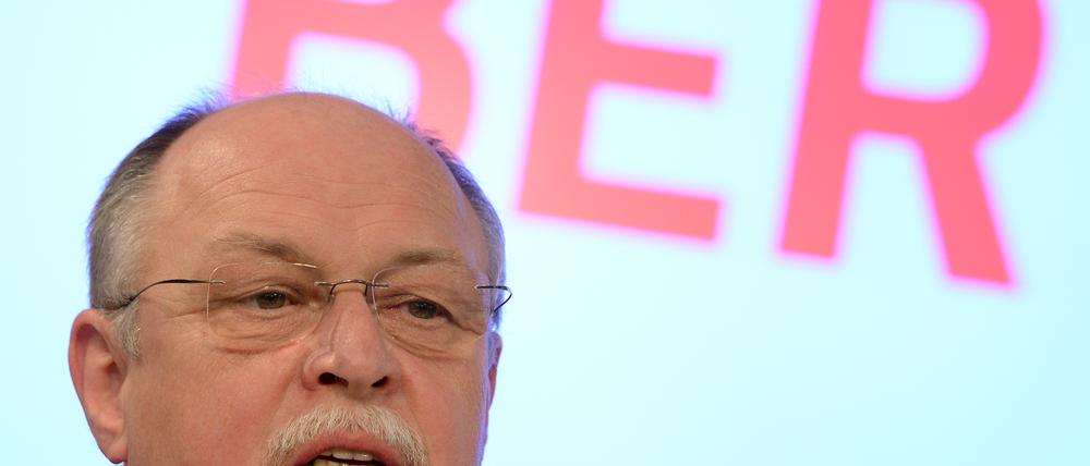 Der frühere Technik-Geschäftsführer des Hauptstadtflughafens BER Horst Amann.