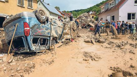Ein Bild der Zerstörung in Braunsbach.