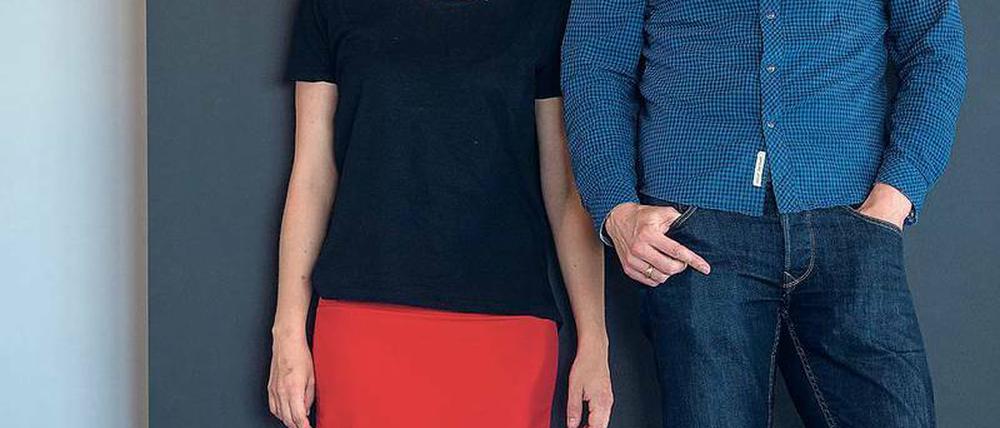 Mit 30 neuen Formaten wollen Sophie Burkhardt, stellvertretende Geschäftsführerin „Junges Angebot“ von ARD und ZDF, und Programm-Geschäftsführer Florian Hager im Oktober im Internet starten. Foto: Andreas Arnold/dpa