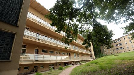 Die Laubenganghäuser verdanken ihren Namen der Galerie auf jedem Geschoss, über die die einzelnen Studentenapartments zu erreichen sind.