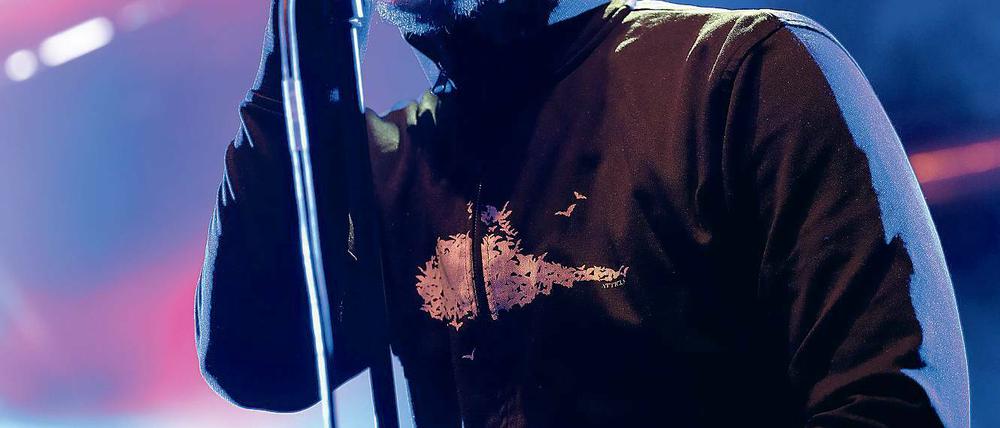 Im Anflug. Sänger Jan Windmeier mit seiner Band Turbostaat.