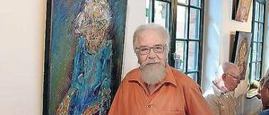 Jubilar. Hans-Jürgen Brauer stellt zu seinem 75. Geburtstag im Teltower Bürgerhaus aus. Die Werke geben auch Veränderungen im Schaffensstil des Künstlers wieder.