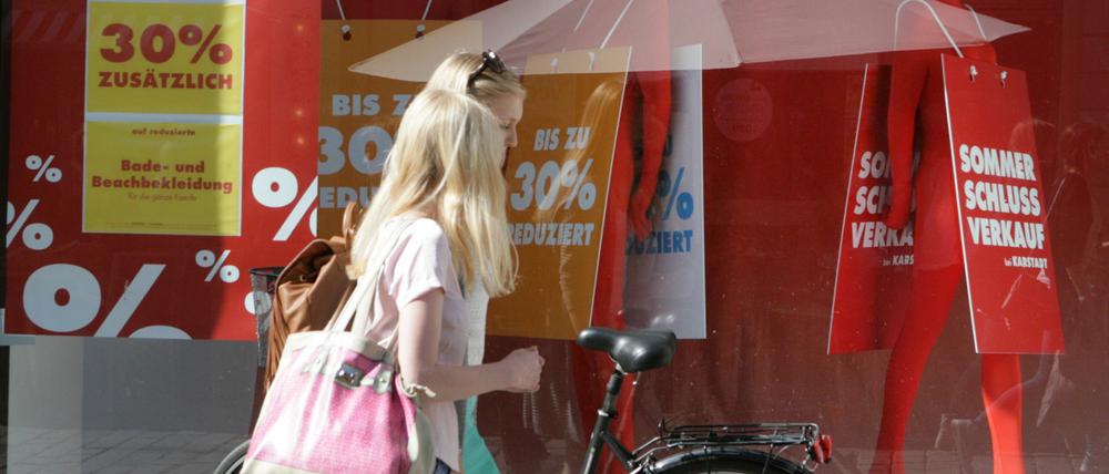 Online-Shoppingportale machen auch Potsdams Einzelhändlern immer mehr zu schaffen.