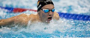 Nach der Schmetterlin-, Rücken- und Brustlage war Johannes Hintze schneller als bei seiner persönlichen Bestmarke. Doch beim abschließeneden Kraulen brach der Potsdamer Sportschüler ein.
