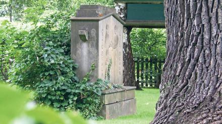 Gesichert. Das Grab von Lily und Otto Braun steht unter Denkmalschutz.