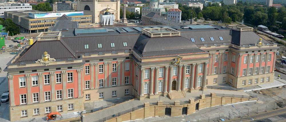 Das Stadtschloss.