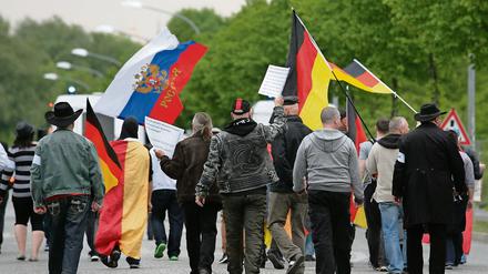 Die Pogida-Aufmärsche vom Frühjahr werden noch nicht thematisiert.
