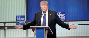 Born in the USA. Donald Trump bezeichnet politische Berichterstatter als „einige der unehrlichsten Leute, die ich je getroffen habe“. Der Sender Fox News steht ihm bei.