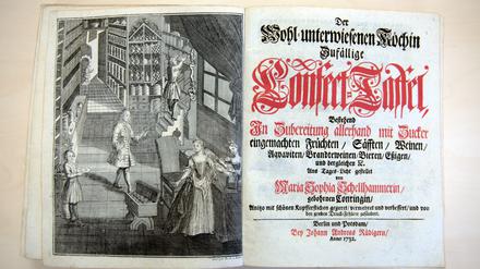Mit diesem Kochbuch sollte den Brandenburgern gutes Essen näher gebracht werden.