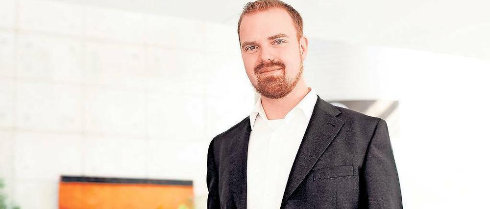 Firmengründer. Philipp Dobrigkeit hat Informatik und Sport vereint.