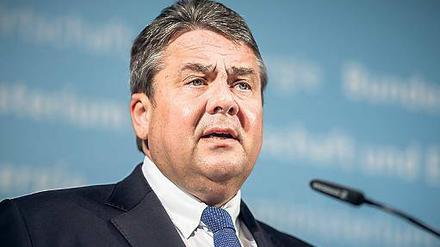 Bundeswirtschaftsminister Sigmar Gabriel.