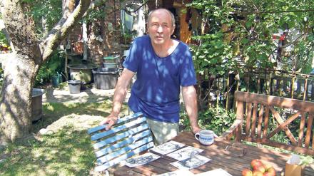 Nach der Stille. Um den Stahnsdorfer Maler Eberhard Trodler ist es ruhig geworden. Zu seinem bevorstehenden 75. Geburtstag schmiedet der Künstler nun jedoch neue Pläne.