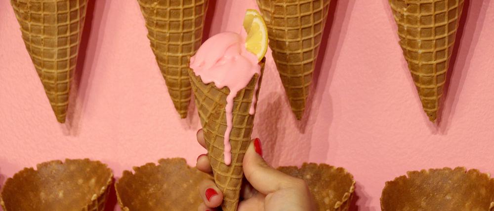 Eis geht immer.