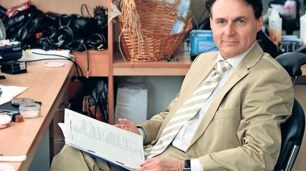 Der ewige Bösewicht. Wolfgang Bahro spielt seit 25 Jahren bei „Gute Zeiten, schlechte Zeiten“.