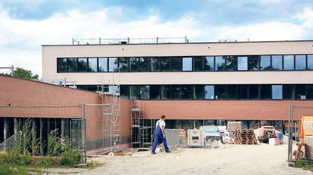 Die Unvollendete. Die neue Da-Vinci-Schule wird erst ein Jahr später fertig.
