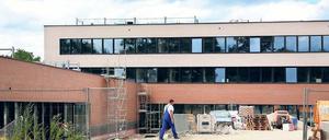 Die Unvollendete. Die neue Da-Vinci-Schule wird erst ein Jahr später fertig.