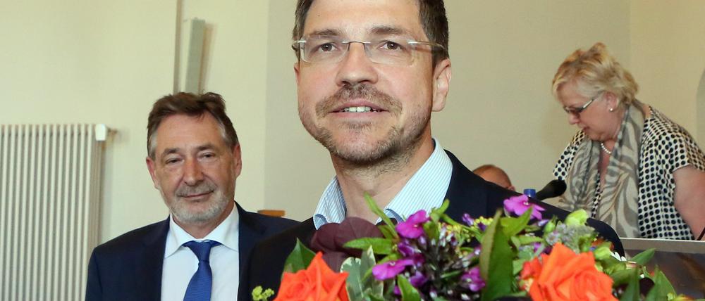 Mike Schubert wurde am Mittwoch denkbar knapp zum neuen Sozialdezernenten Potsdams gewählt.