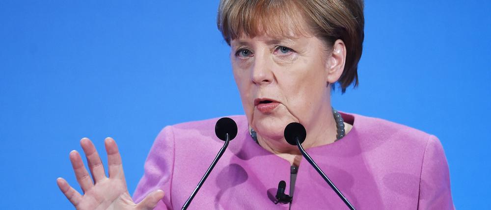 Bundeskanzlerin Angela Merkel wird im September bei der Medienkonferenz M100 die politische Hauptrede halten.