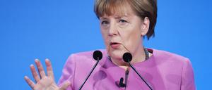 Bundeskanzlerin Angela Merkel wird im September bei der Medienkonferenz M100 die politische Hauptrede halten.