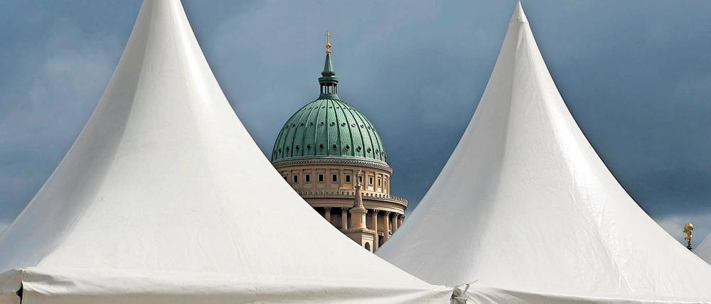 Die Zelte stehen. Zum 16. Mal laden die Stadtwerke am Wochenende zum Festival im Lustgarten bei freiem Eintritt ein.