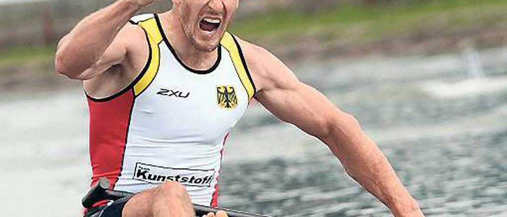 Hattrick. Sebastian Brendel holte zum dritten Mal in Folge den EM-Titel.