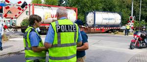 Der Unfall in Caputh.