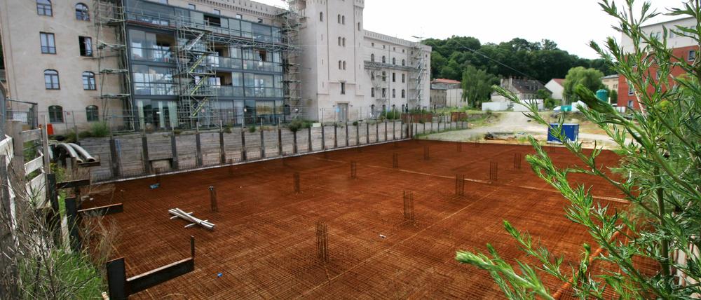 Die Garagen-Baustelle blockiert auch Planungen für die Speicherstadt.