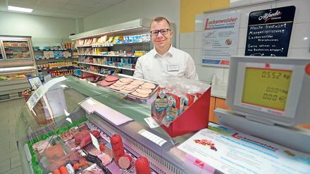 Seit zwei Jahren gibt es den Seddiner Bürgersupermarkt. Angeboten wird fast alles für den täglichen Bedarf – von Salami über Kartoffeln bis zur Zahnpasta.