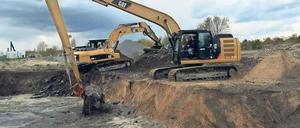 Das Altlastenproblem ließ die Kosten für den Bau des Sportboothafens in Teltow explodieren.
