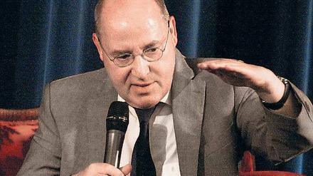 In seinem Element. Gregor Gysi am Freitagabend im Filmmuseum.