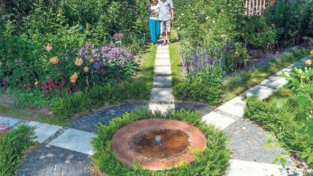 Kleines Paradies. Der Zachariashof von Marita und Uwe Steinkamp gehört zu zehn ausgewählten Parks und Gärten im Land Brandenburg, in denen es unter dem Motto „Lust am Garten“ Führungen geben wird.