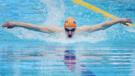 Bald in olympischen Gewässern. Der Potsdamer Sportschüler Johannes Hintze wird bei den Sommerspielen von Rio seine Bahnen ziehen.