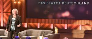 Thomas Gottschalk beimWarm up zu "Mensch Gottschalk"