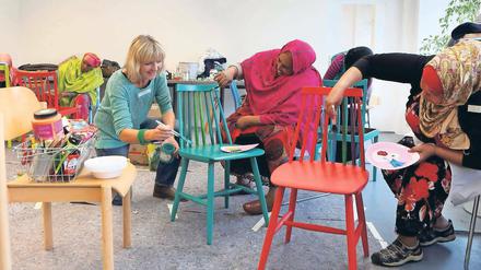 Der Weg ist das Ziel. Das Projekt „Chair It – Dein Platz in Potsdam“ möchte Menschen vernetzen und zusammenbringen. Die Kunst ist dabei eher Nebensache.