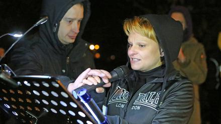 "Juden der Neuzeit": Gegen Daniela Weirich von Pogida wird nun ermittelt. Auch gegen Christian Müller läuft derzeit ein Verfahren wegen des Verdachts auf Volksverhetzung.